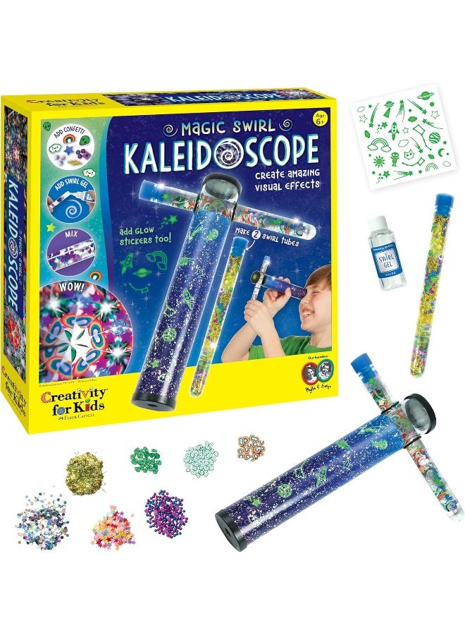 Creativity for Kids Magic Swirl Kaleidoscope Kit - Make Your Own Kaleidoscope for Kids, STEM Toys (Ages 6+) - Image 1
