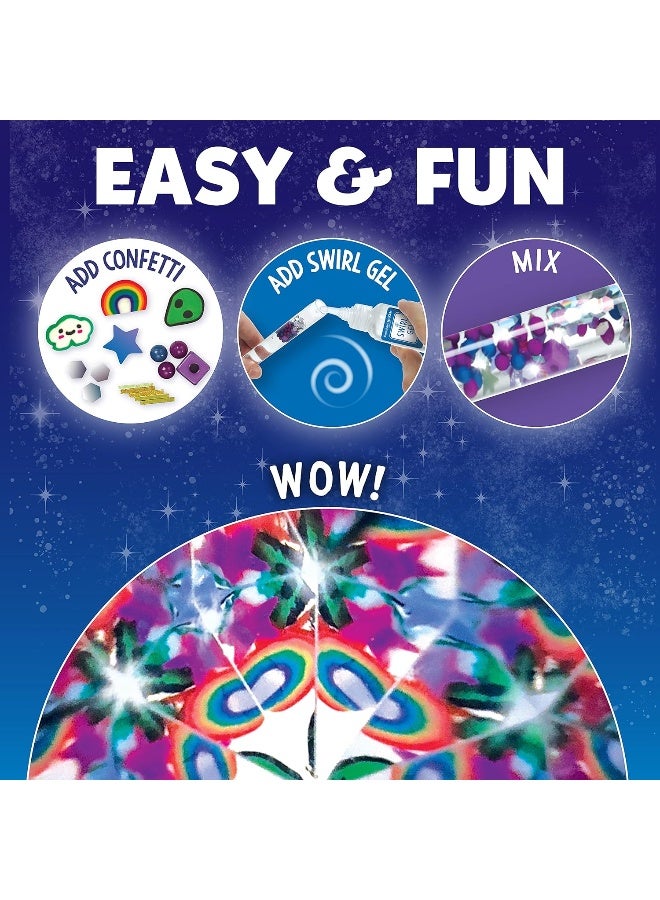 Creativity for Kids Magic Swirl Kaleidoscope Kit - Make Your Own Kaleidoscope for Kids, STEM Toys (Ages 6+) - Image 3