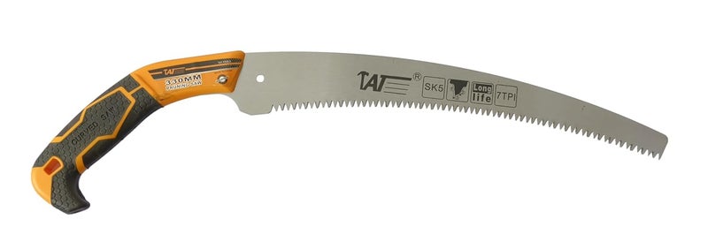 Inditrust منشار يدوي 1 قطعة 330 مم مقبض بلاستيكي ناعم مع غطاء منشار يدوي لقطع الخشب والبلاستيك وغيرها - Image 4