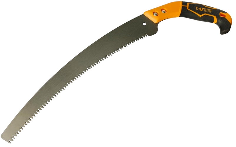 Inditrust منشار يدوي 1 قطعة 330 مم مقبض بلاستيكي ناعم مع غطاء منشار يدوي لقطع الخشب والبلاستيك وغيرها - Image 2