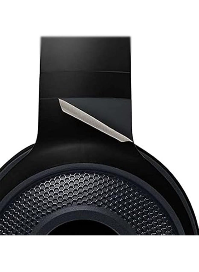 Midnight Black Protective Headset Skin, Stylish Decal Wrap with Matte Finish for Over-Ear Gaming Headphones - Image 4