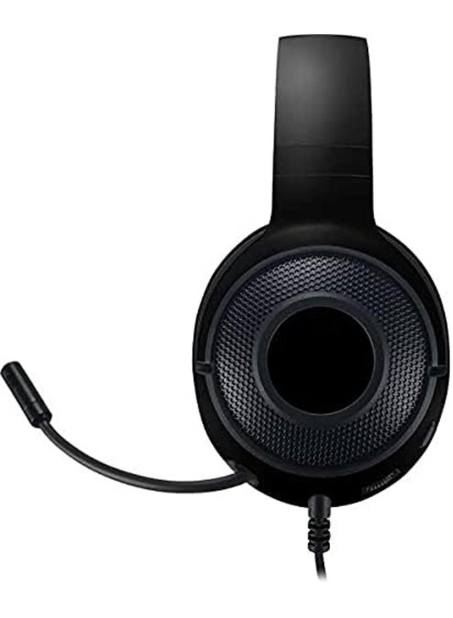 Midnight Black Protective Headset Skin, Stylish Decal Wrap with Matte Finish for Over-Ear Gaming Headphones - Image 2