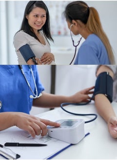 JAJEEK Digital Blood Pressure (BP) Monitor – LCD Display & Voice Function, Accurate & Easy-to-Use, Portable with 3-Month Warranty, Ideal for Home Use  - Image 3