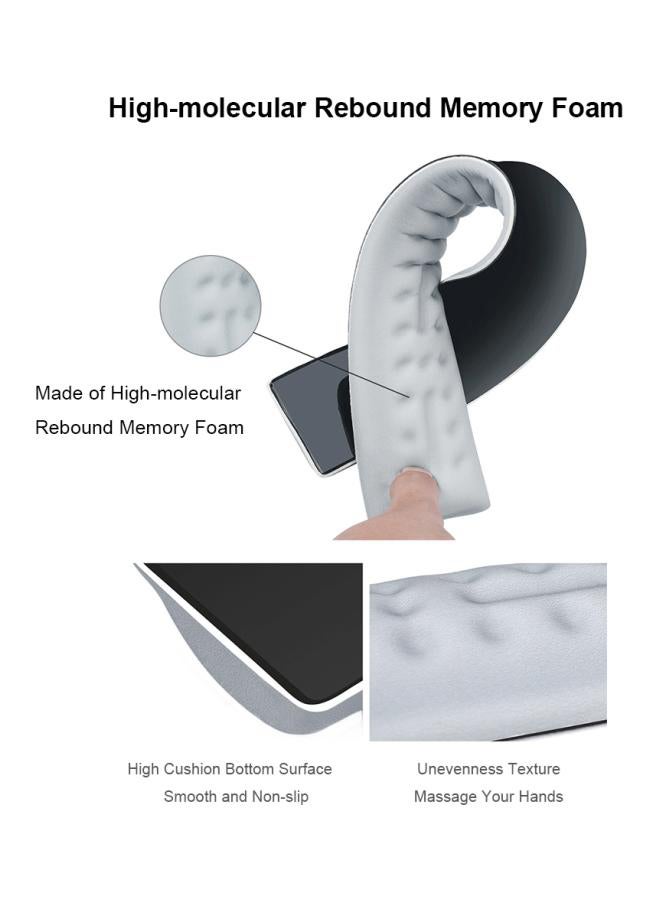 BUBM Memory Foam Wrist Rest Pad Black - Image 4
