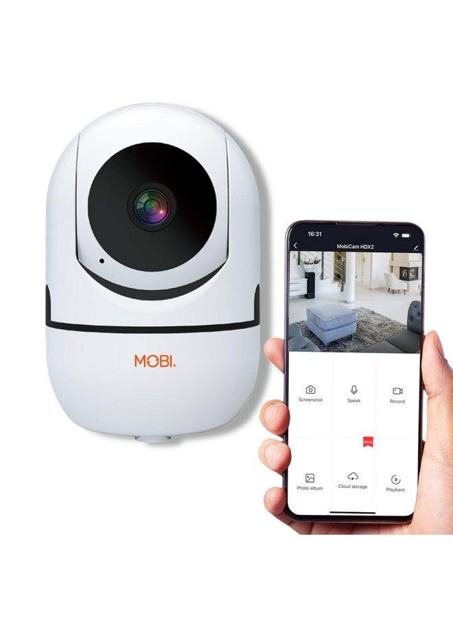 MOBI - MobiCam Indoor Camera - Baby Monitor with Camera and Audio - Smartphone and Wi-Fi Access - Image 1
