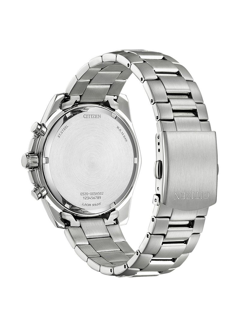 CITIZEN Men's Analog Round Shape Stainless Steel Wrist Watch AN8200-50A - 46.4 Mm - Image 2