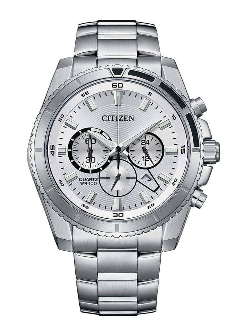 CITIZEN Men's Analog Round Shape Stainless Steel Wrist Watch AN8200-50A - 46.4 Mm - Image 1