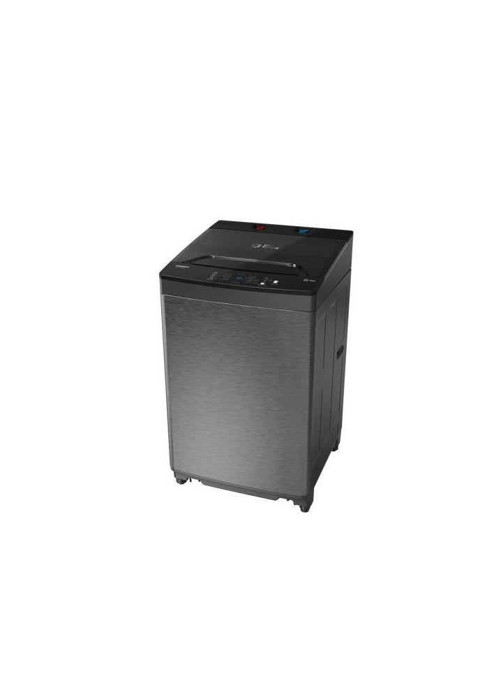 TORNADO Washing Machine 8 Kg Pump Dark Silver TWT-TLN08LDS  - Image 2