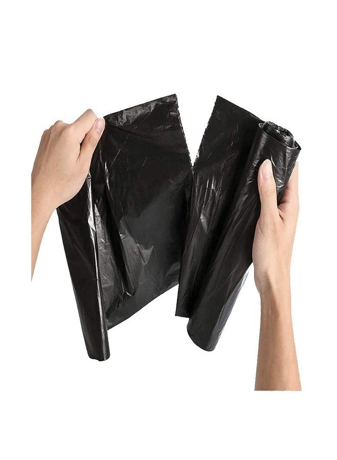 Kitchenwell Small 270 Garbage Bags/Trash Bags/Dustbin Bags, 17x19 Inches Black (9 Roll, Per Roll 30 Piece) - Image 2