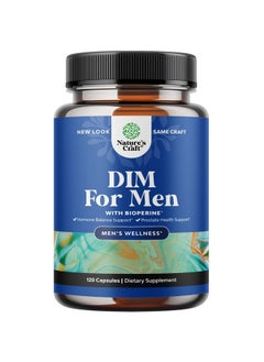 Advanced Diindolylmethane Dim Supplement For Men Herbal Supplement For Men With Dim 200Mg Panax Ginseng Grapeseed Astragalus And Bioperine Estrogen Hormone Balance Dim Complex