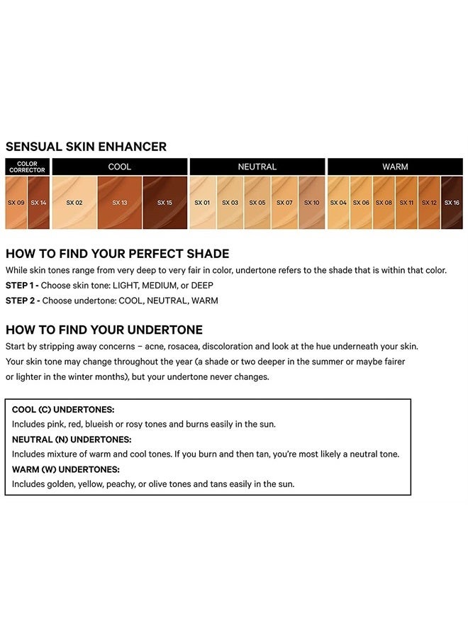 Kevyn Aucoin The Sensual Skin Enhancer, SX 11 (Medium) shade: Evens skin tone. All-in-one foundation, concealer, highlight and contour. All skin types. Makeup artist go to that color corrects & covers - Image 5