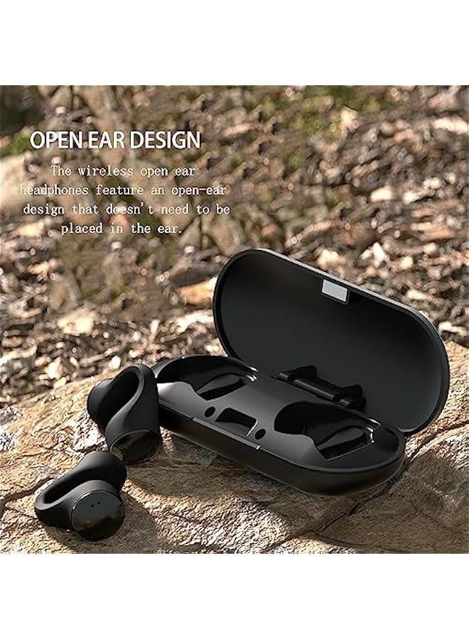Wireless Ear Clip On Headphones Open Ear Earbuds Bone Conduction Headset Headphone Induction Earphones Wireless Bone Conduction Headphones Bluetooth Earbuds - Image 2