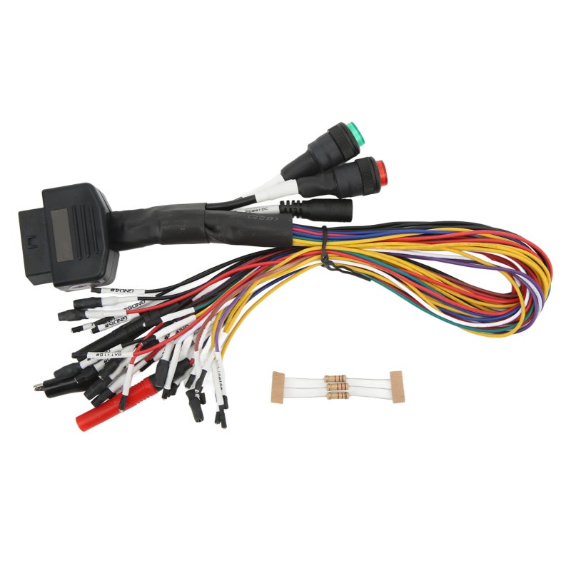 GODIAG OBD2 Jumper Cable Breakout Tricore Cord Premium ABS High Compatibility Breakout Tricore Cable - Full Protocol Support for ECU Programming - Image 1