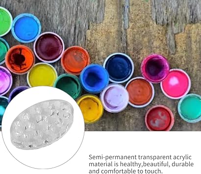 Betued Tattoo Pigment Cup Holder Tattoo Permanent Makeup Microblading Pigment Supply Acrylic Transparent Tattoo Ink Holder Stand Tool - Image 4