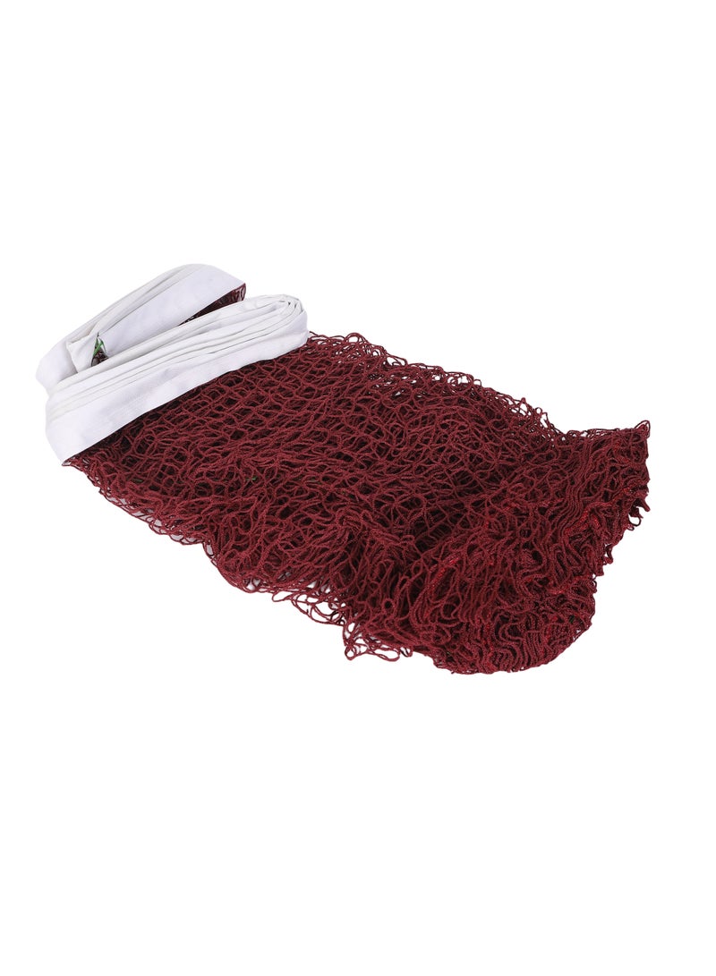 Professional Badminton & Volleyball Net | 20FT x 2.5FT | Durable Polyester | With Carry Bag & Drawstrings | Indoor & Outdoor Use – Beach, Schoolyard, Backyard