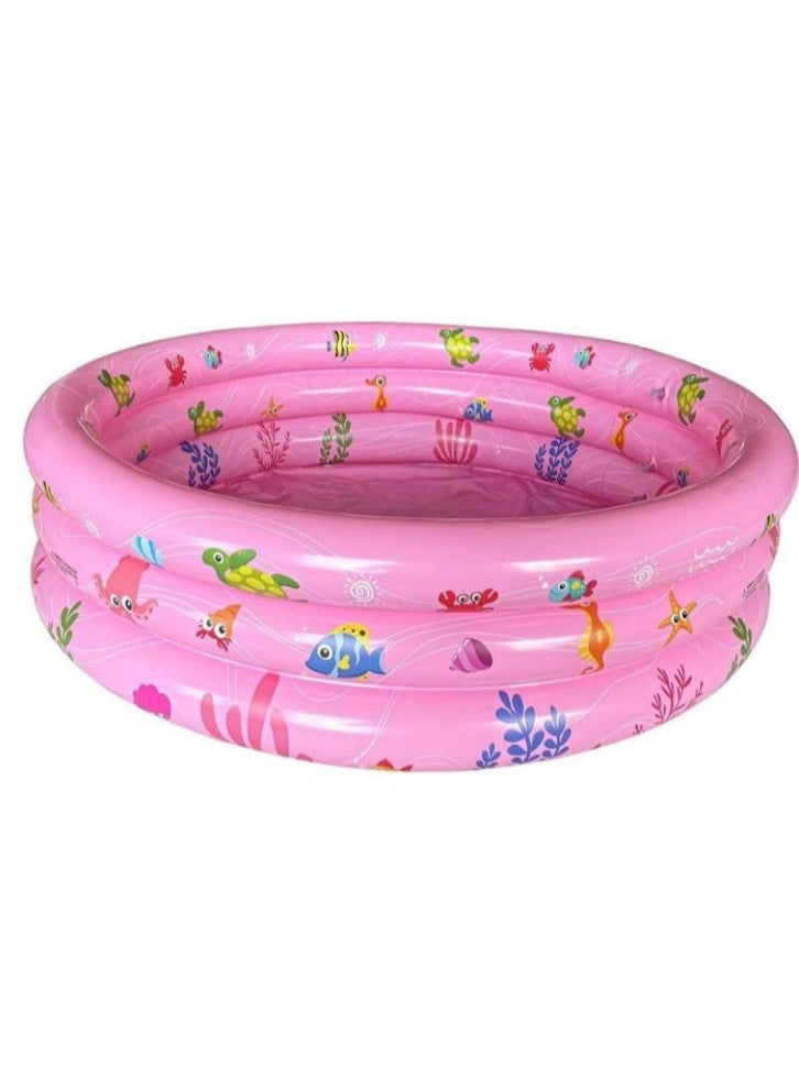 90cm Inflatable Kids Pool - Durable and Safe Summer Play Pool - Image 2