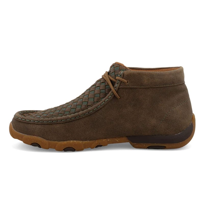 Twisted X Women's Chukka Driving Moc, Moc Toe, Bomber & Clover, 7 M - Image 2