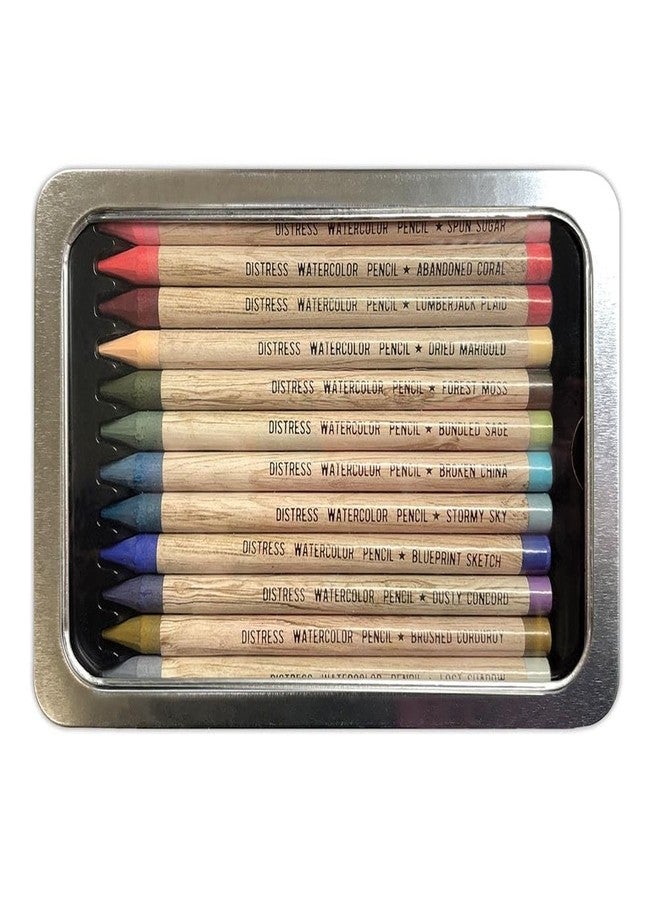 Tim Holtz Distress Watercolor Pencil 12pc Set 6 TDH83603 - Image 2