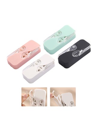 Portable Floss Dispenser, Dental Floss Portable Case Dispenser, Refillable Floss Pick Holder with 48 Pcs Dental Floss, Automatic Floss Organizer Travel Floss Cases for Teeth Cleaning (4 Pack) - pzsku/ZB9C996B6FA7F63F925F4Z/45/_/1723025567/456e505a-f252-4265-8098-42e2b55ef1aa