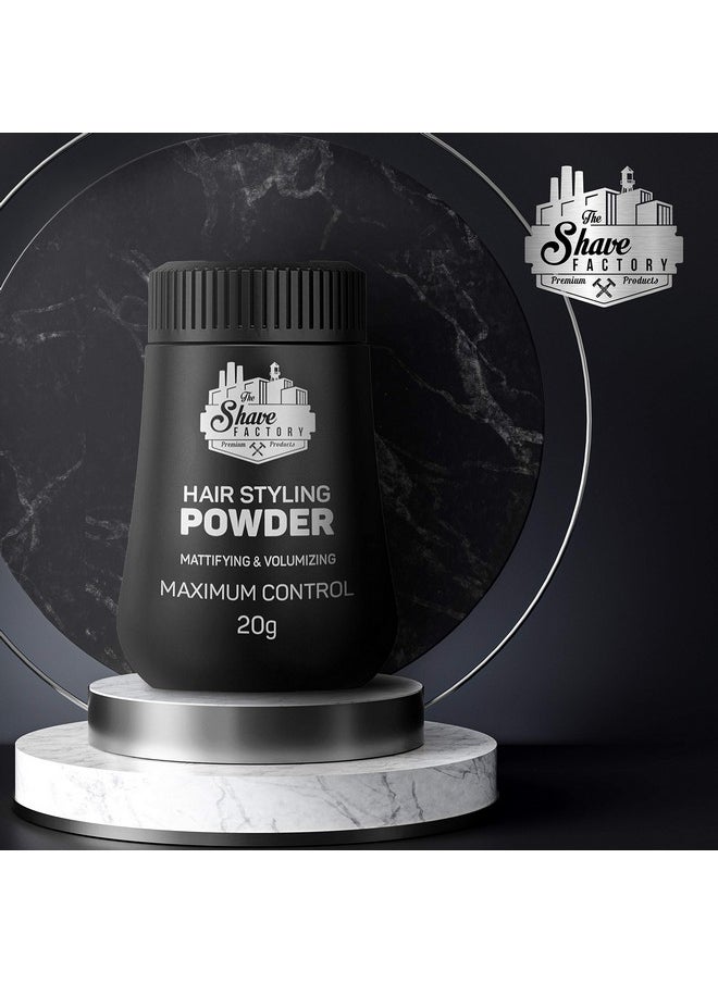 the shave factory - He Shave Factory Hair Styling Powder - Image 1