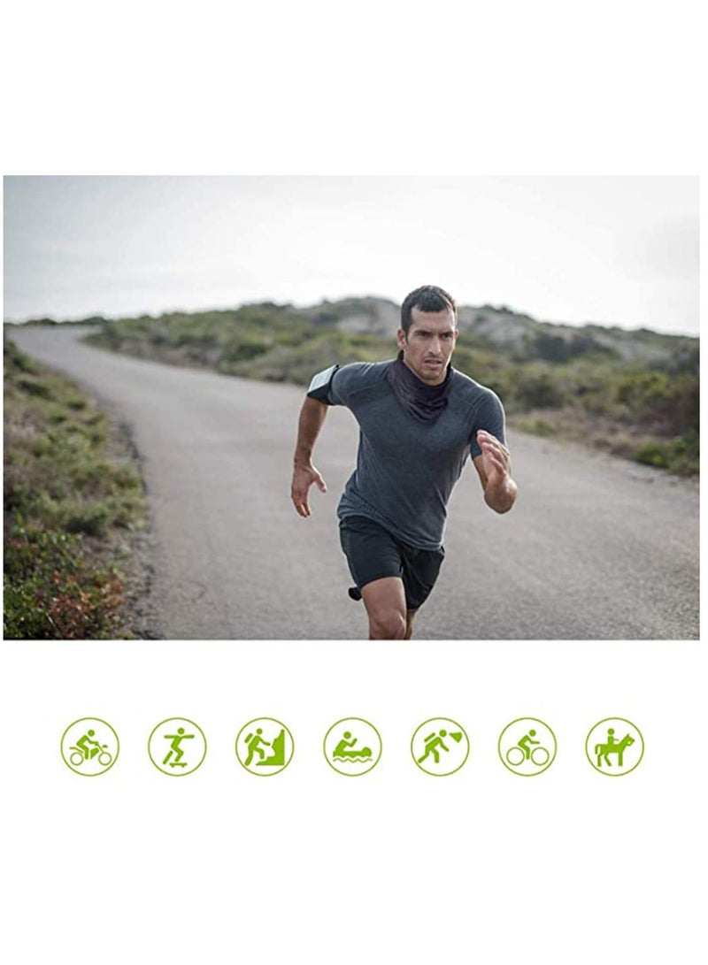 Excefore Bandana Headband Buff Neck Gaiter Stretchy Material Men Women for Running Cycling Hiking Yoga Basketball Camping Tennis Motorcycle Fishing Golf  - Image 5
