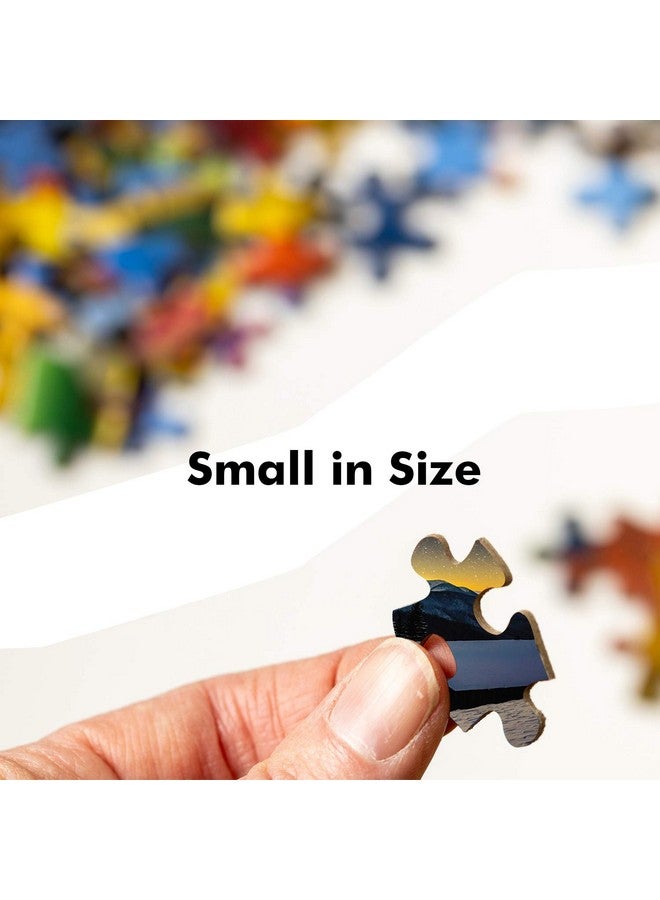 Webby Old Wooden House in Winter Forest Wooden Jigsaw Puzzle, 252 Pieces - Image 4