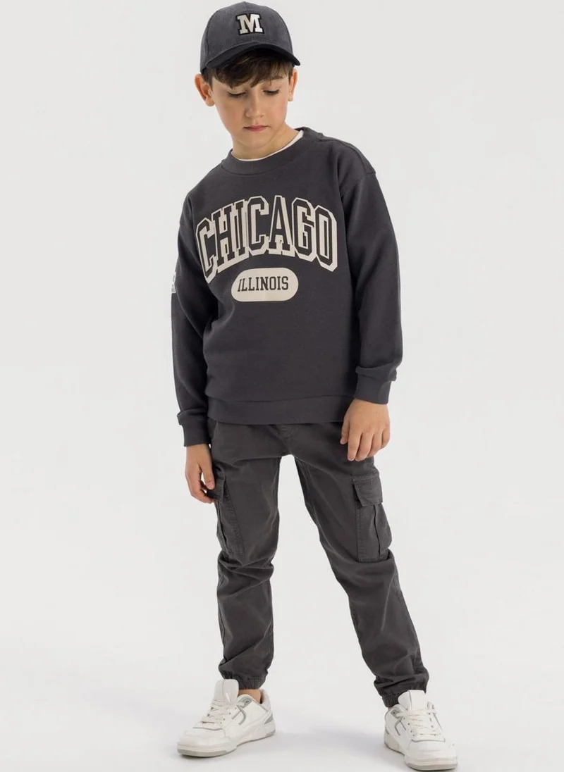 MINOTI Kids Boys  Boys  Woven Cargo Trousers