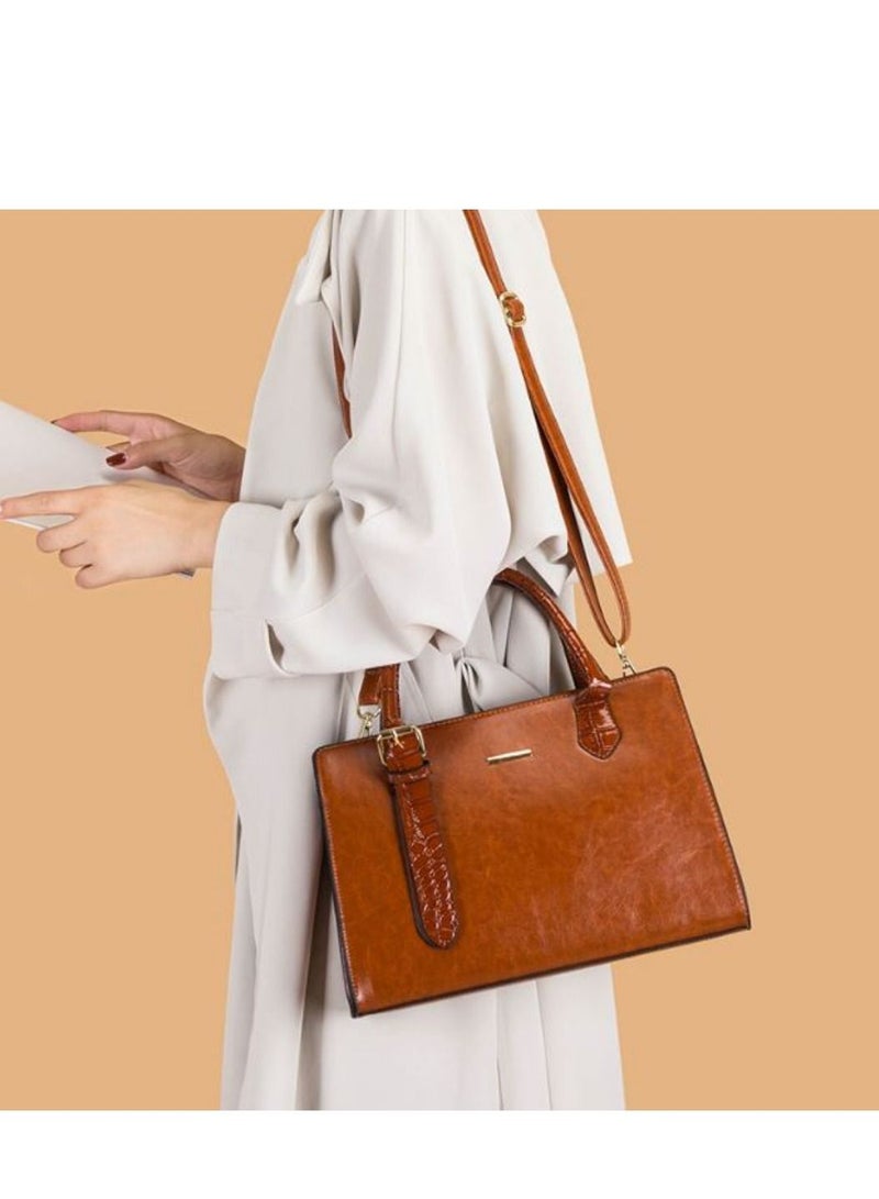 Suzberry hand bag tote shoulder for women - Image 2