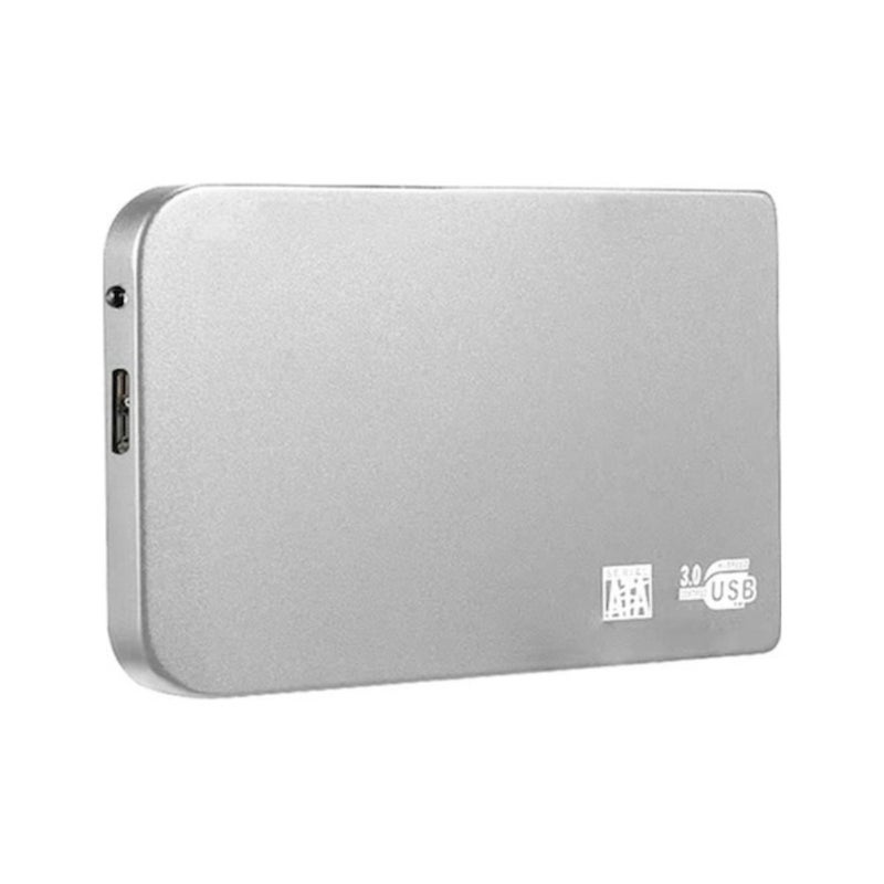 Harici Sabit Disk Ssd, Alüminyum, Taşınabilir, Usb 3.0, 2 Tb, Gümüş - Image 1