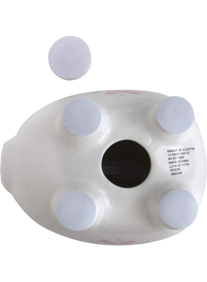 Baby Essentials My First Piggy Bank, Baby's First Piggy Banks for Boys and Girls (Pink) - Image 4