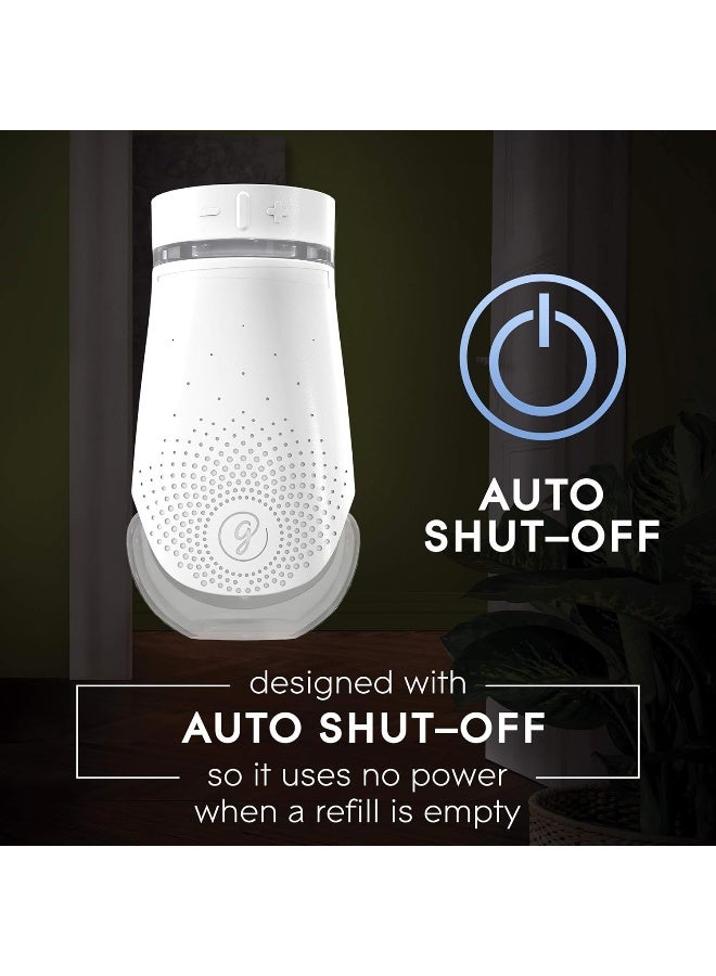 Glade مجموعة بداية معطر الهواء Glade PlugIn Plus، زيت معطر للمنزل والحمام، رائحة الكتان النظيف، 2.01 أونصة سائلة، 1 سخان + 3 عبوات تعبئة - Image 4