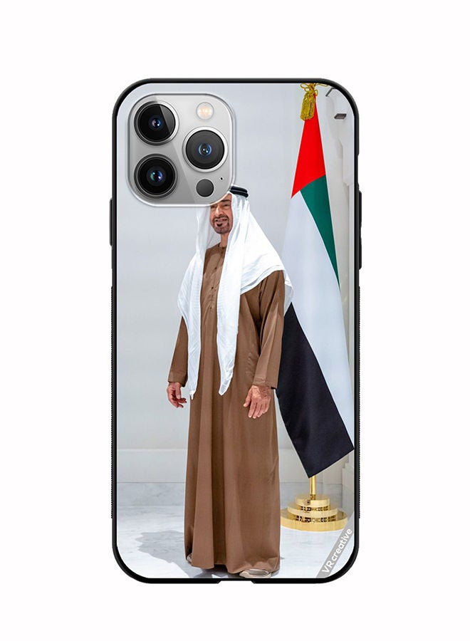VR CREATIVE Protective Case Cover For Apple iPhone 12 Pro Max Sheikh Mohamed Bin Zayed Al Nahyan Design Multicolour - Image 1