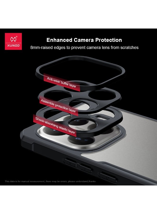 XUNDD for Xiaomi 15T Pro Case, Camera Protection, Soft TPU Cover - Image 5