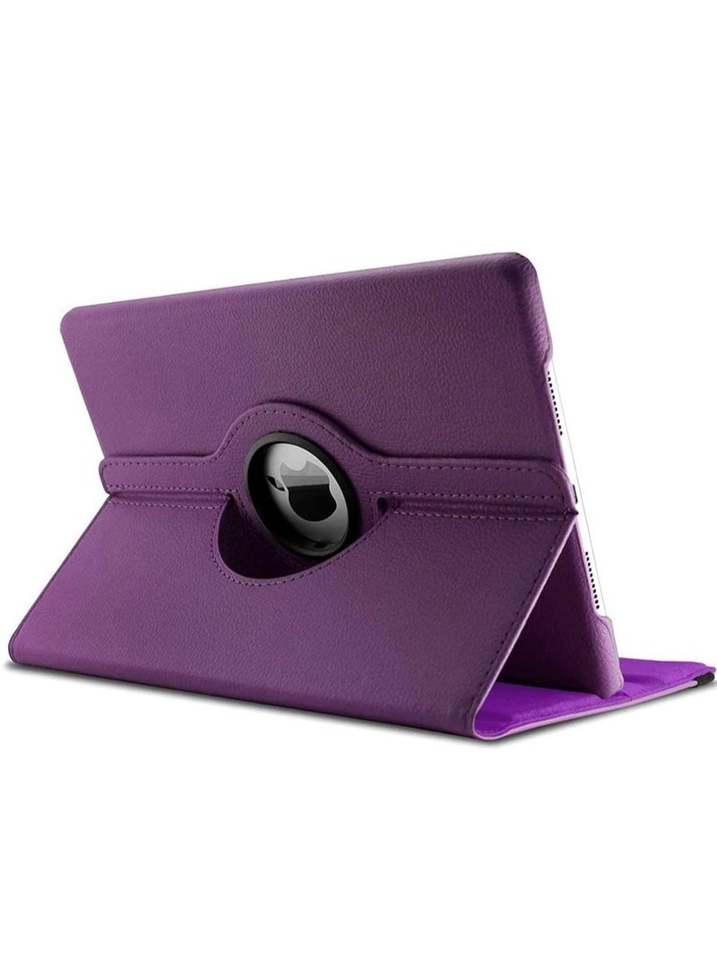 SmartGrist Smart 360-Degree Rotating Stand Case for Apple iPad 10.2 inch (9th Gen 2021, 8th Gen 2020, 7th Gen 2019) - Purple - Image 3