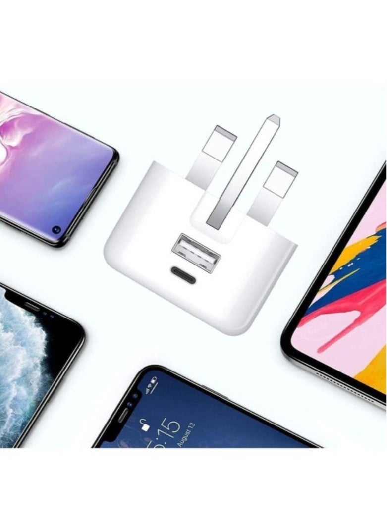 general Dual Ports USB Type C Fast PD Power Charger Adapter 20W - Image 5