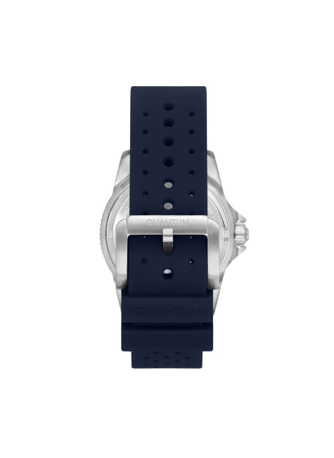 Quantum QUANTUM Men Automatic Blue Dial Watch - BAR1115.399  - Image 3