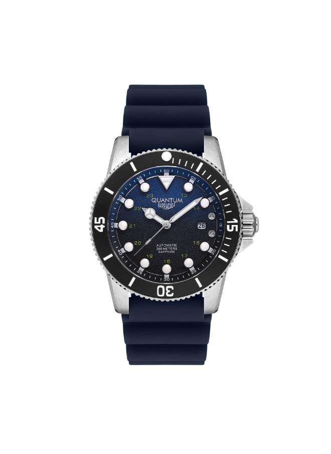 Quantum QUANTUM Men Automatic Blue Dial Watch - BAR1115.399  - Image 1