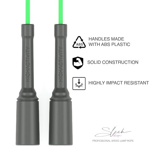 High Activity Pro Series Jump Rope – Professional Adjustable Speed Rope for Advanced Conditioning, Cardio & Fitness Training | Precision Engineered Design - Image 4
