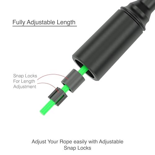 High Activity Pro Series Jump Rope – Professional Adjustable Speed Rope for Advanced Conditioning, Cardio & Fitness Training | Precision Engineered Design - Image 5