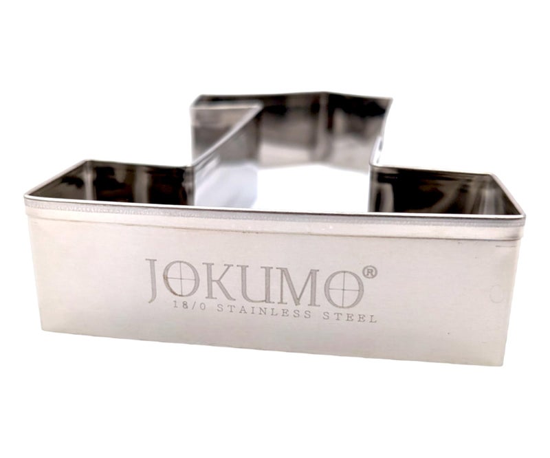 JOKUMO 1 Number One Shape Cookie Cutter 4  Birthday Letter Cookie Cutter Mold- 18/0 Stainless Steel - Image 4