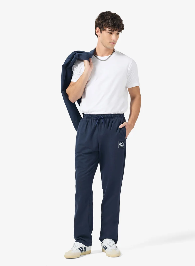 سفنتي فايف بيسيكس بنطال رياضي مريح بتصميم شعار