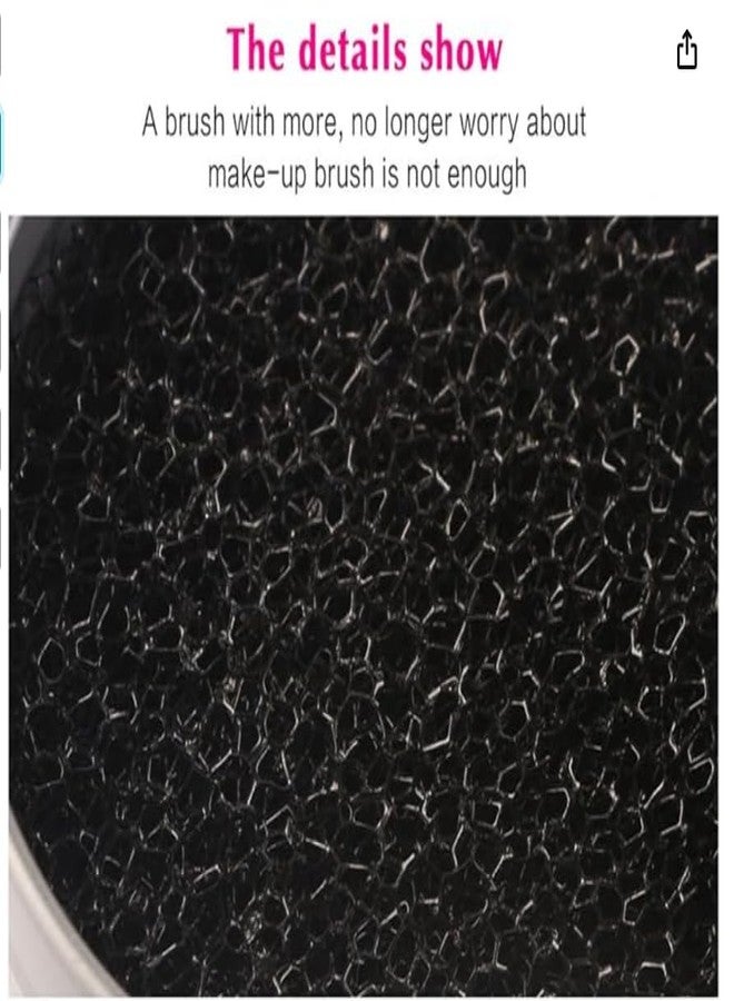 Cossess dry make up brush cleaner| ideal for dry pigments like blush, eyeshadow etc | cleans makeup brush like a pro | makeup brush cleanser | PACK OF 2 - Image 2