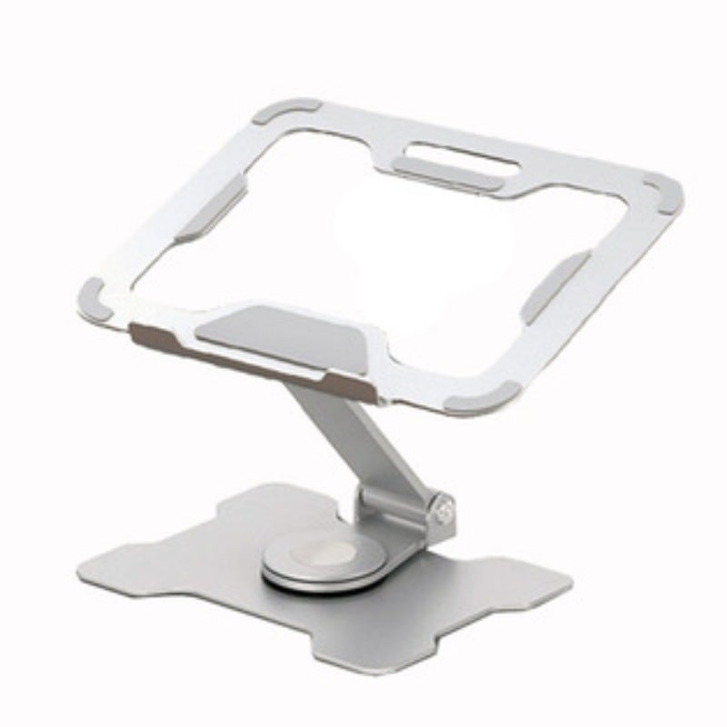 Laptop Bracket Computer Cooling Rack Rotatable Desktop Aluminum Alloy Folding Lifting Conference Office Computer Bracket - Image 1