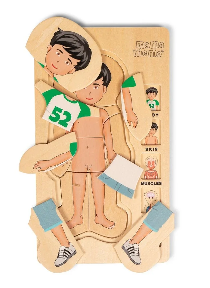 by ASTRUP My Body Puzzle - Boy