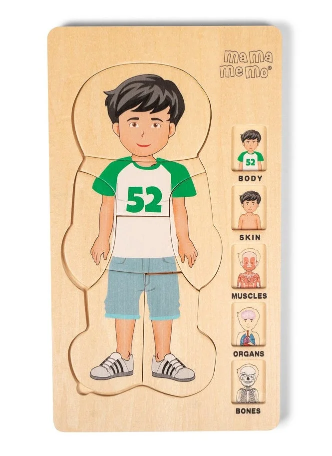 by ASTRUP My Body Puzzle - Boy