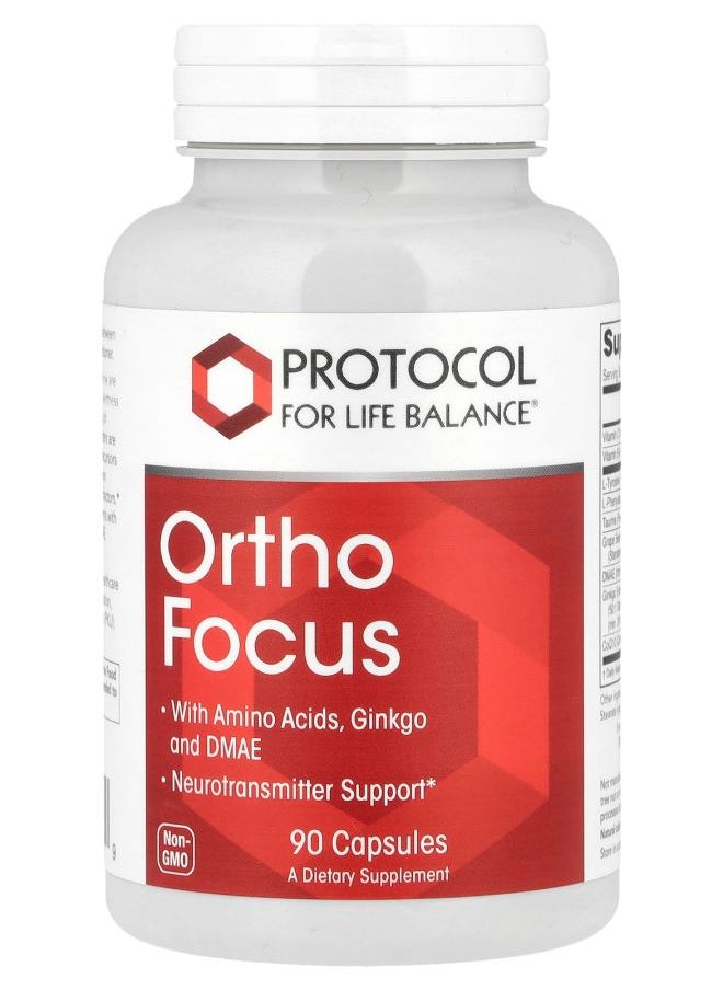 Protocol For Life Balance Ortho Focus 90 Capsules 