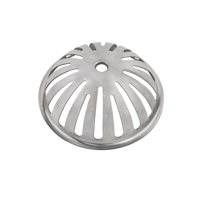 Leyso Type 304 Stainless Steel Heavy Duty Dome Sink Drain Strainer Floor Sink Drain Cover 16 Gauge 12 MM Thickness 512 D x 2 H Pack of 1