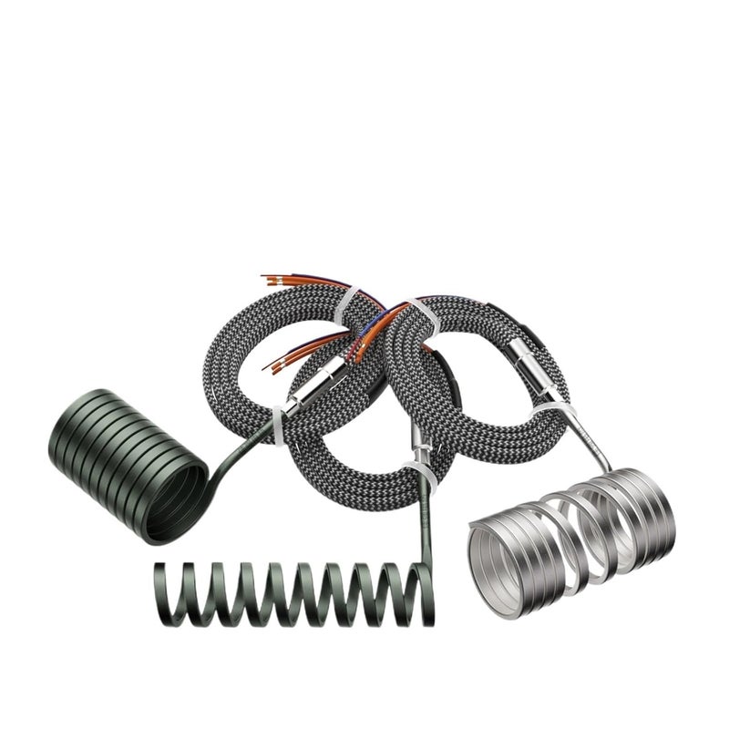 Hot Runner Spring Heating Ring Stainless Steel Injection Molding Machine Nozzle with Temperature Sensing Wire(ID18 13-15circle) - Image 3