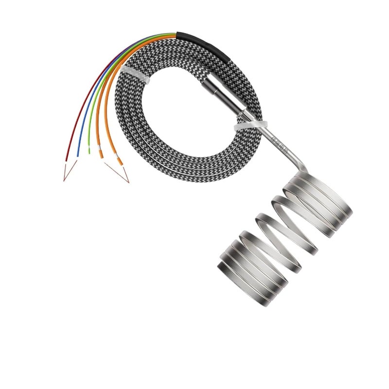Hot Runner Spring Heating Ring Stainless Steel Injection Molding Machine Nozzle with Temperature Sensing Wire(ID18 13-15circle) - Image 5