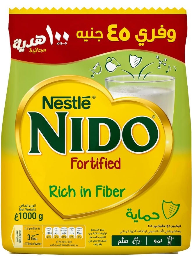 Nido Milk Powder Rich in Fiber 1000 Grams - Image 1